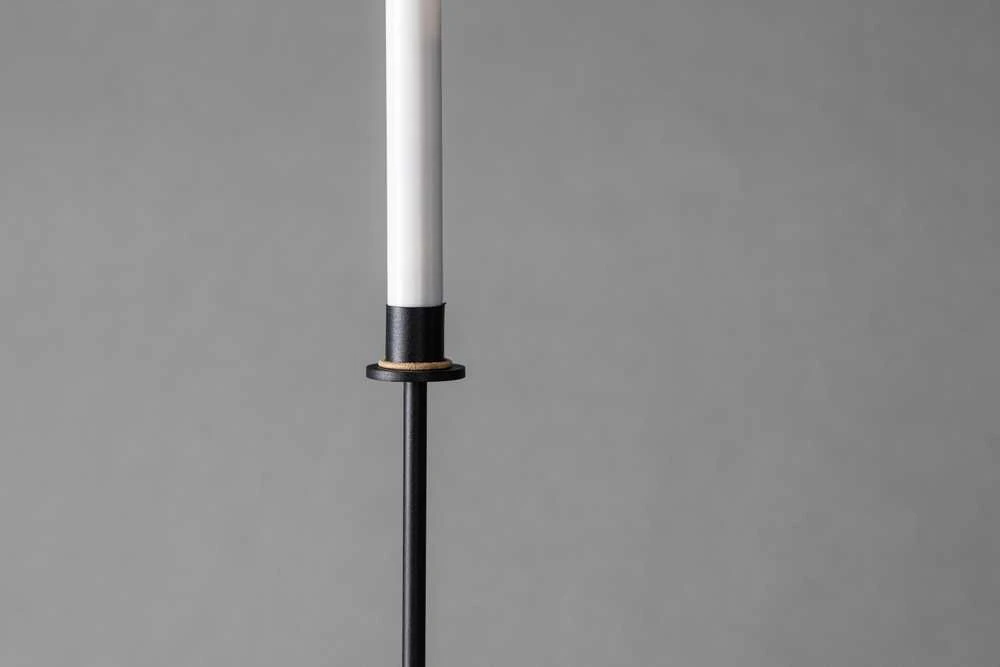 Venture Design Žvakidė, Högehall H102cm, 12x102 cm, Juoda
