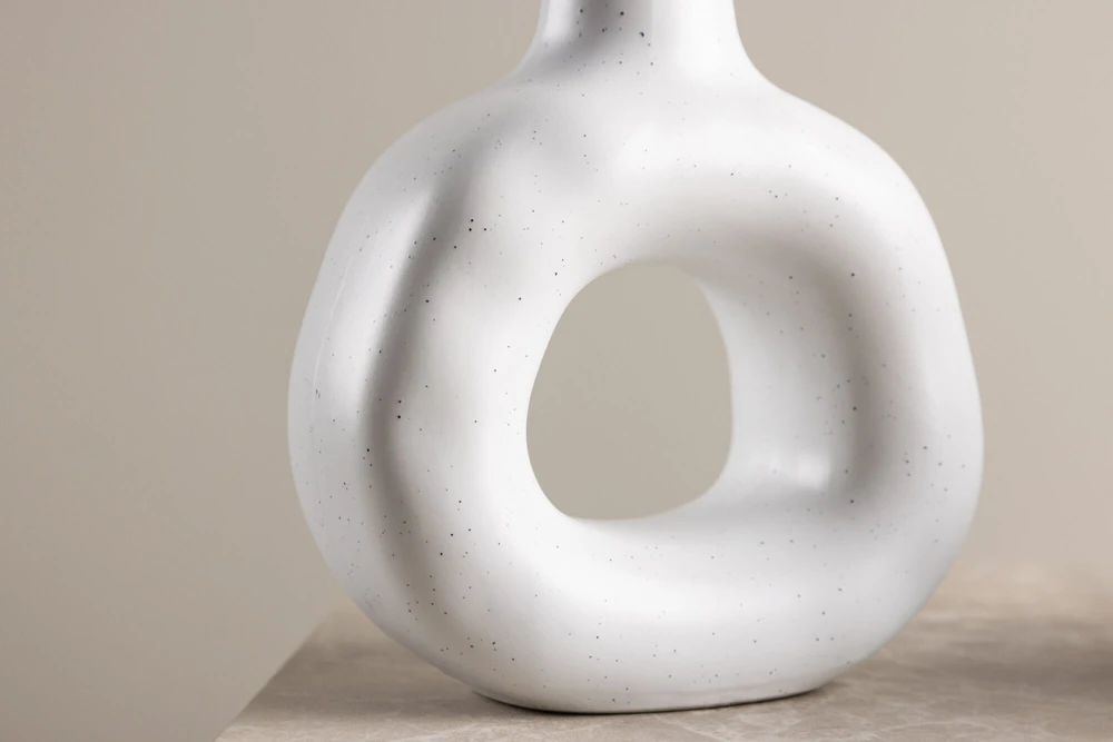 Venture Design Žvakidė, Judi, 13x6x13 cm, Balta