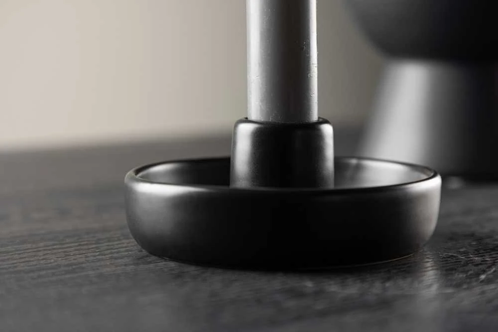 Venture Design Žvakidė, Otis, ø11 cm, Juoda