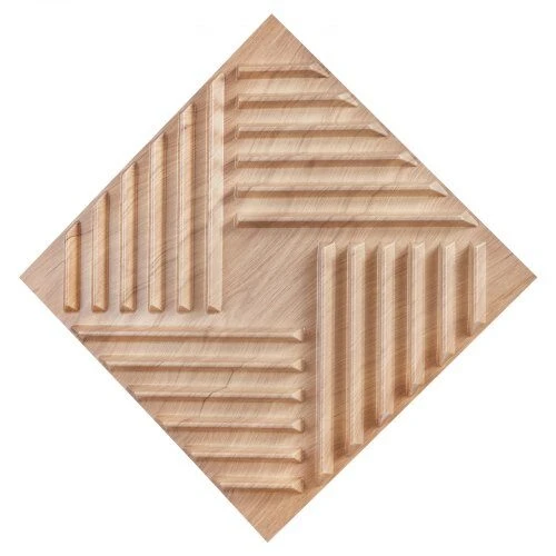 VEVOR 3D sienų plokštės 12-vnt 50x50 cm PVC