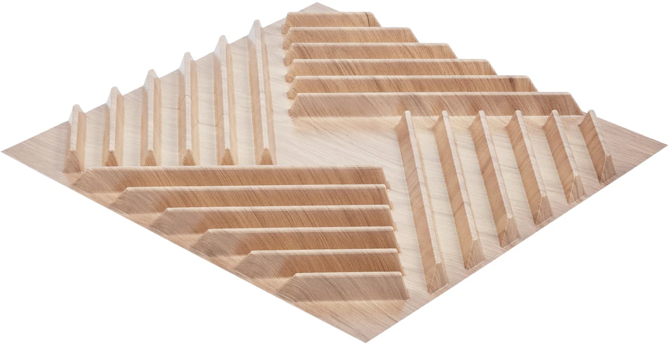 VEVOR 3D sienų plokštės 12-vnt 50x50 cm PVC