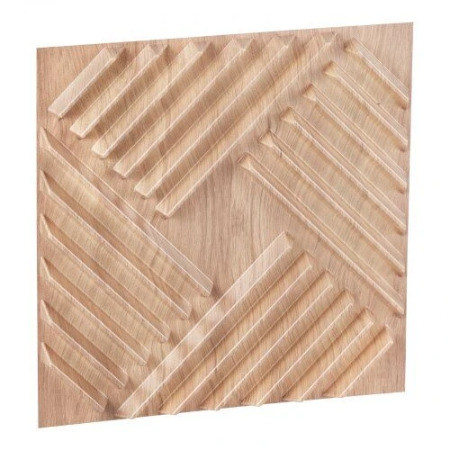 VEVOR 3D sienų plokštės 12-vnt 50x50 cm PVC