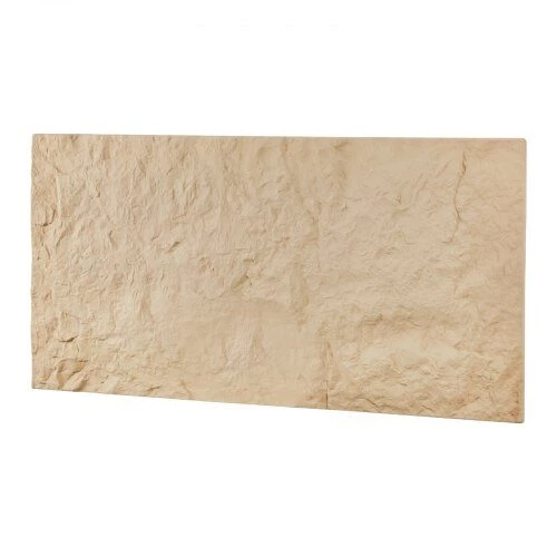 VEVOR 3D sienų plokštės 4 vnt 120x60 cm akmens imitacijos geltonos