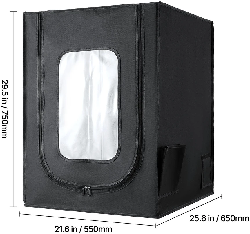 VEVOR 3D spausdintuvo palapinė su šviesa
