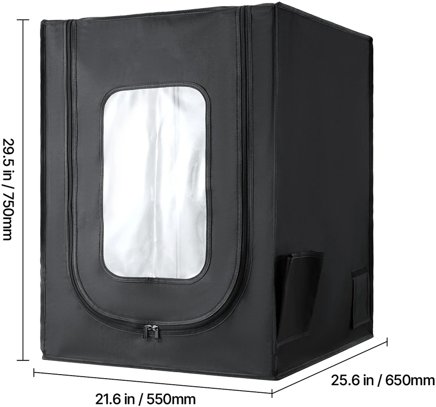 VEVOR 3D spausdintuvo palapinė su šviesa