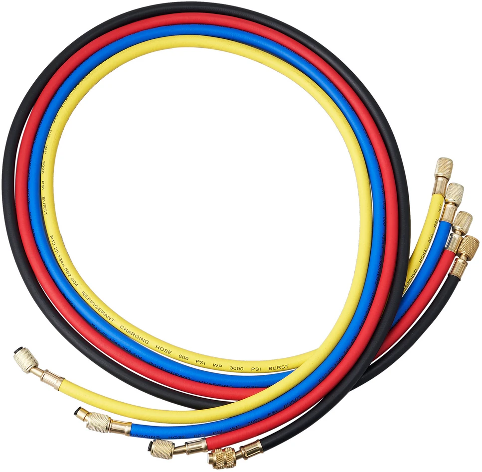 VEVOR 4 kanalų AC matuoklis R134A R22 R12 R410A