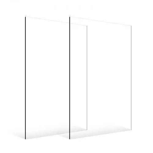 VEVOR 2 vnt. plexiglaso akrilo lakštai 61x122 cm, 3 mm storio