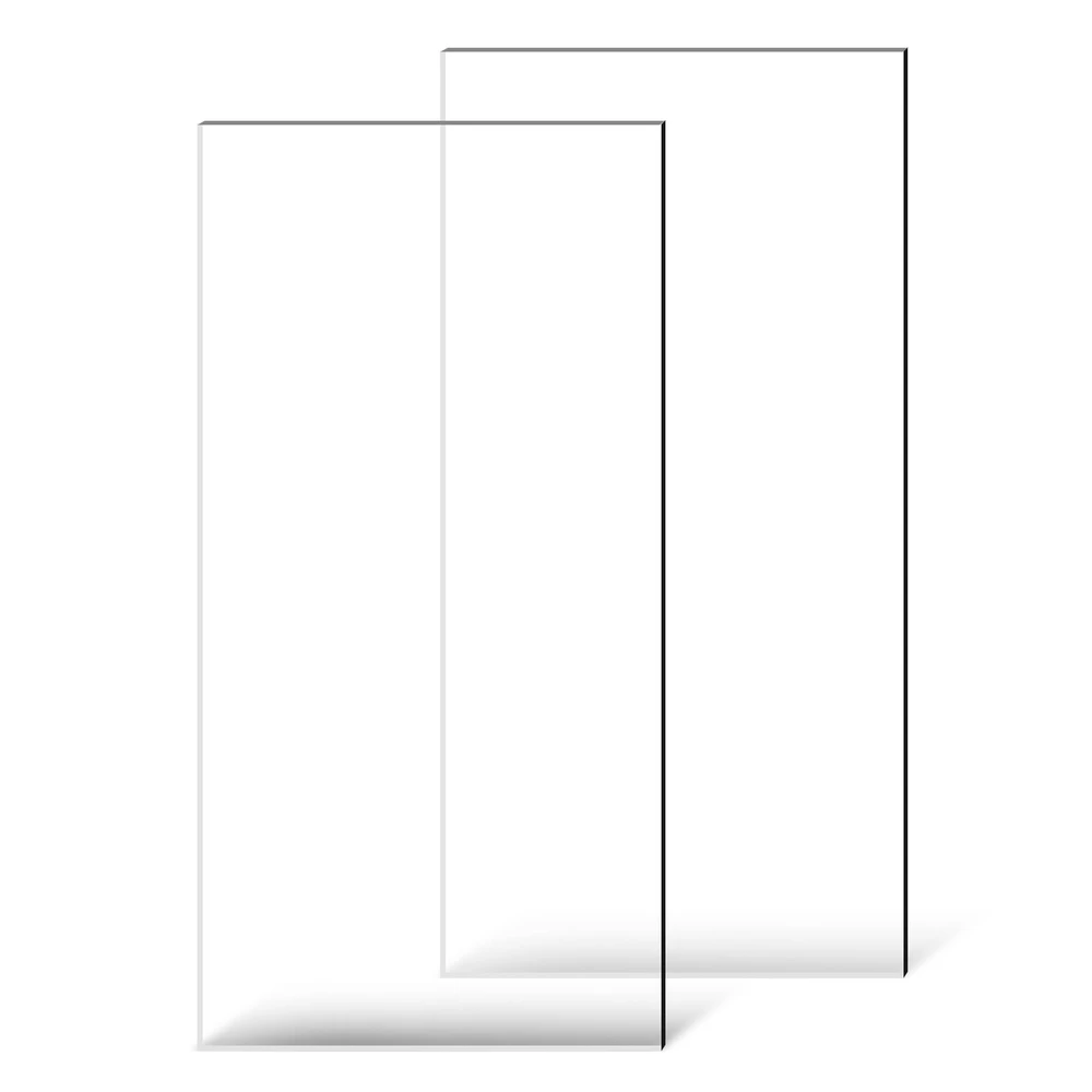 VEVOR 2 vnt. plexiglaso akrilo lakštai 61x122 cm, 3 mm storio
