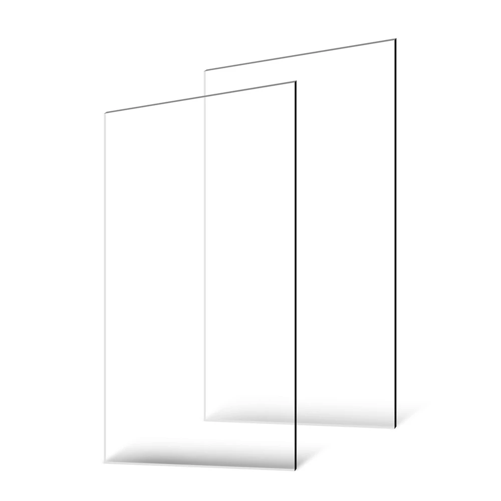 VEVOR 2 vnt. plexiglaso akrilo lakštai 61x122 cm, 3 mm storio