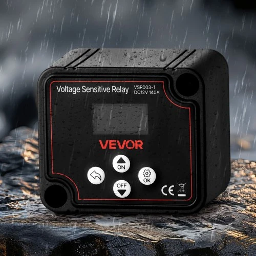 VEVOR 12V 140A dvigubas akumuliatorių izoliatorius UTV, ATV