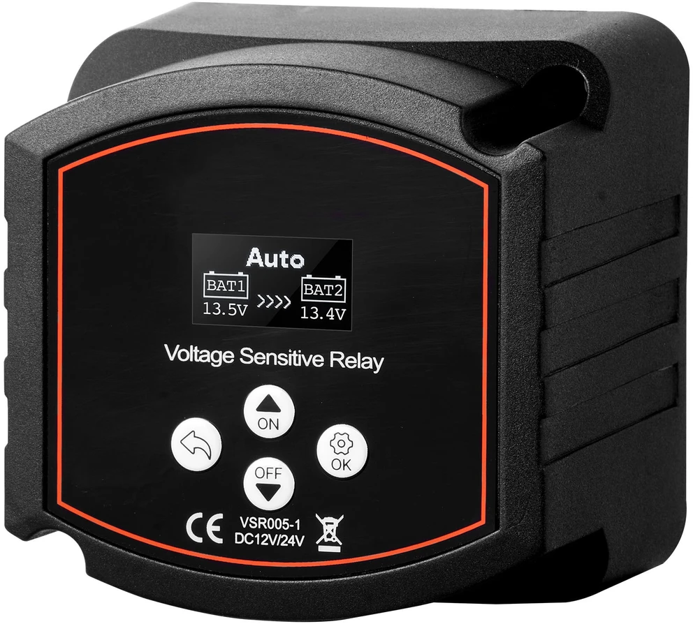 VEVOR Dvigubas akumuliatoriaus izoliatoriaus rinkinys 12V