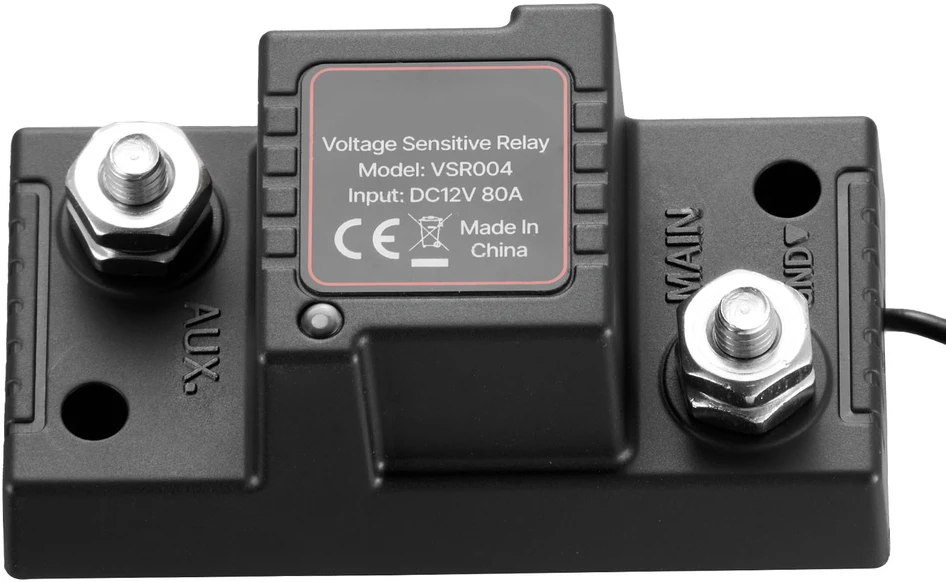 VEVOR Akumuliatoriaus izoliacijos rinkinys, 12V 80A su VSR rele