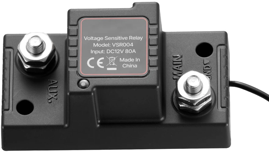 VEVOR Akumuliatoriaus izoliacijos rinkinys, 12V 80A su VSR rele