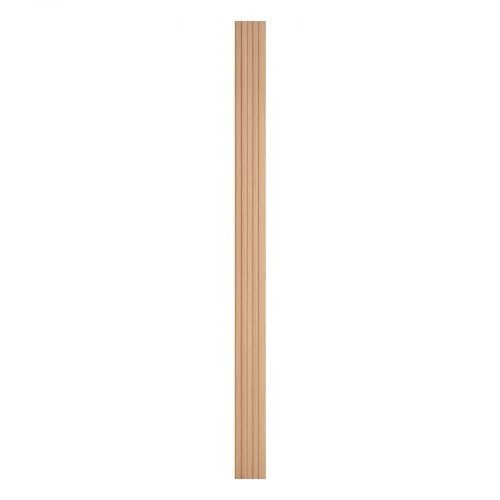 VEVOR Medinės akustinės sieninės plokštės, 8 vnt., 245x16 cm