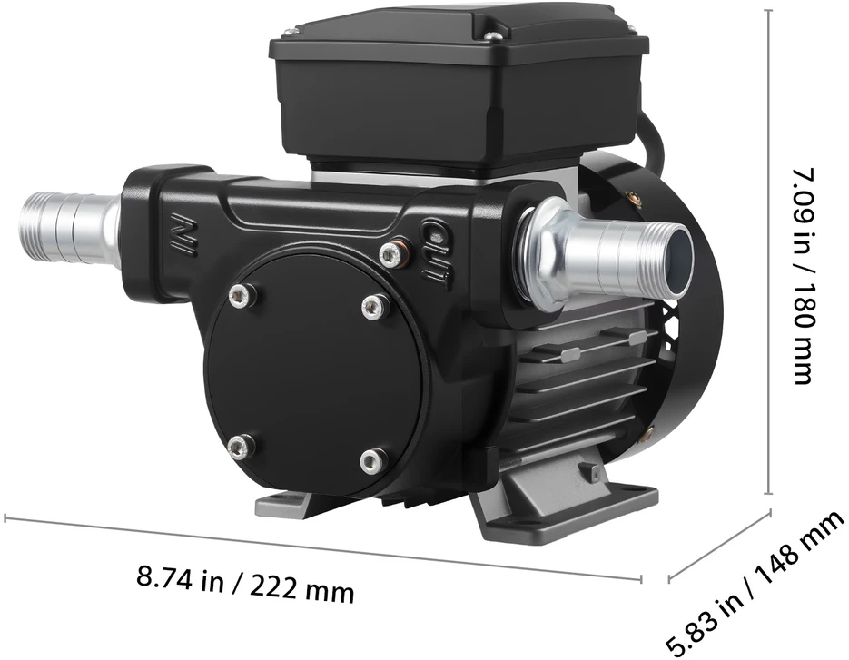 VEVOR Alyvos pernešimo siurblys 230V, 60 L/min