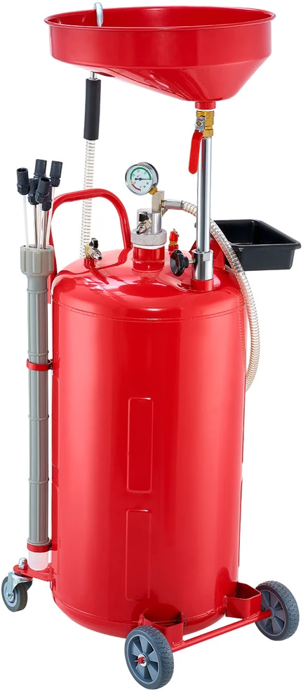 VEVOR 79,5 l atliekų alyvos bakas su ratukais