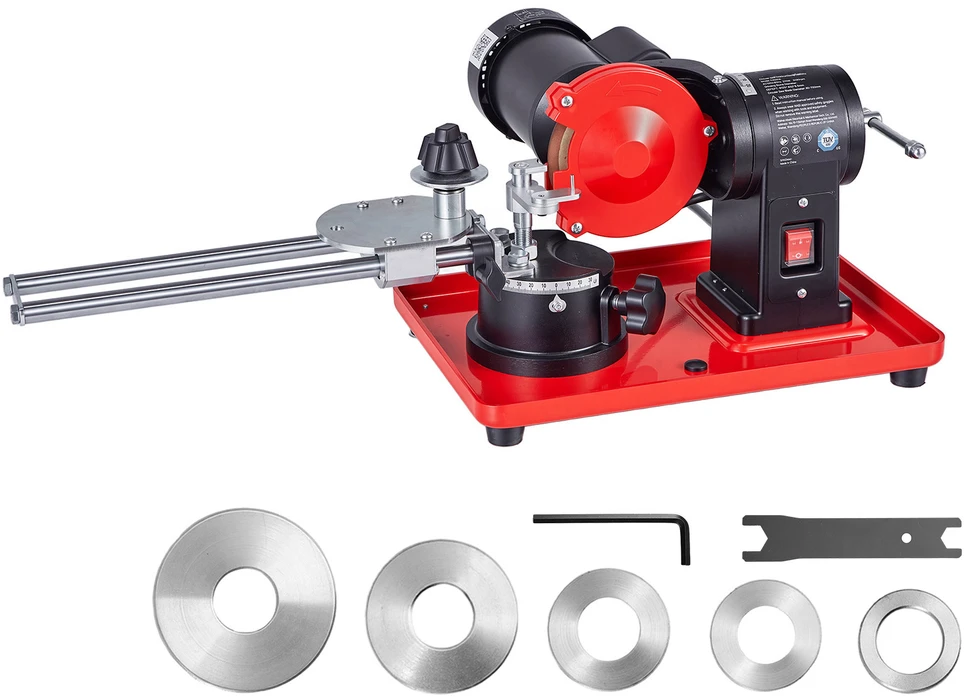 VEVOR Diskinio pjūklo ašmenų galąstuvas, 370W 2890RPM