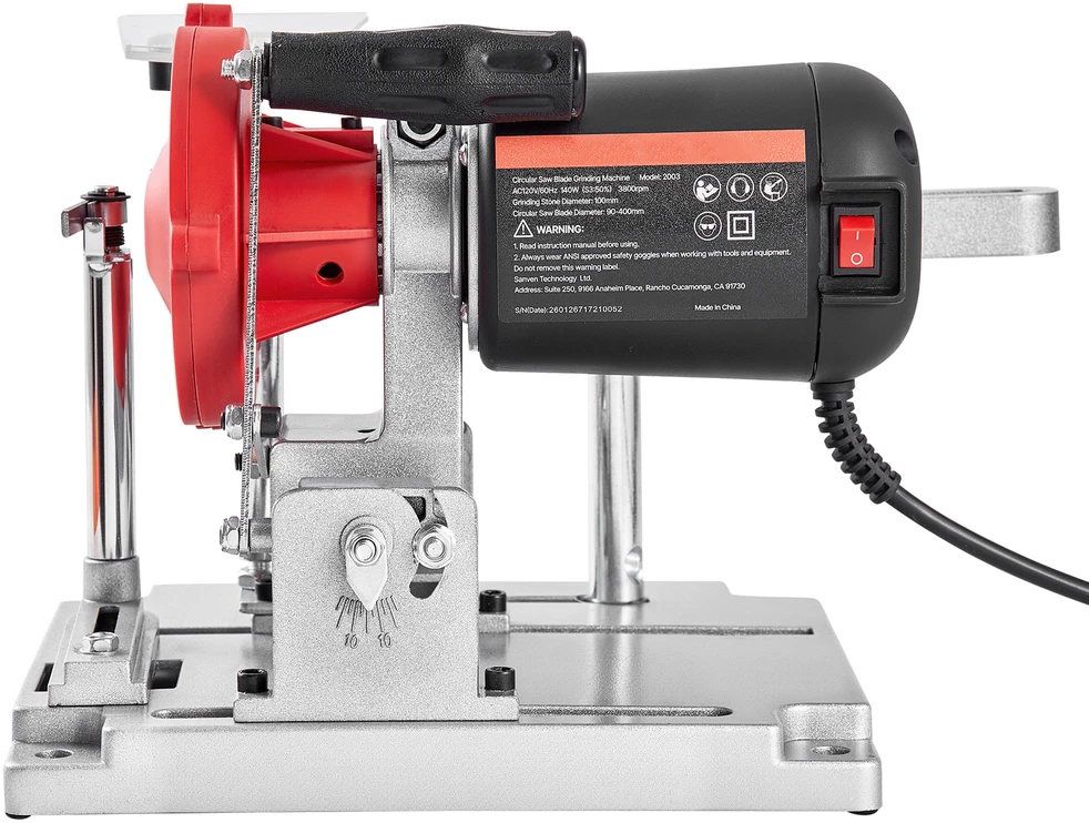 VEVOR Diskinio pjūklo ašmenų galąstuvas, 140W 5700RPM
