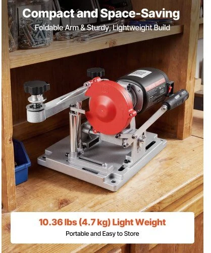 VEVOR Diskinio pjūklo ašmenų galąstuvas, 140W 5700RPM