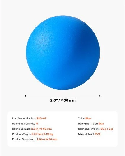VEVOR Riedėjimo kamuoliukų rinkinys žaidimų kambariui