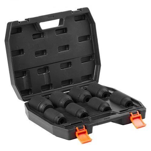 VEVOR Ašies stebulės galvučių rinkinys 1/2" 8 vnt
