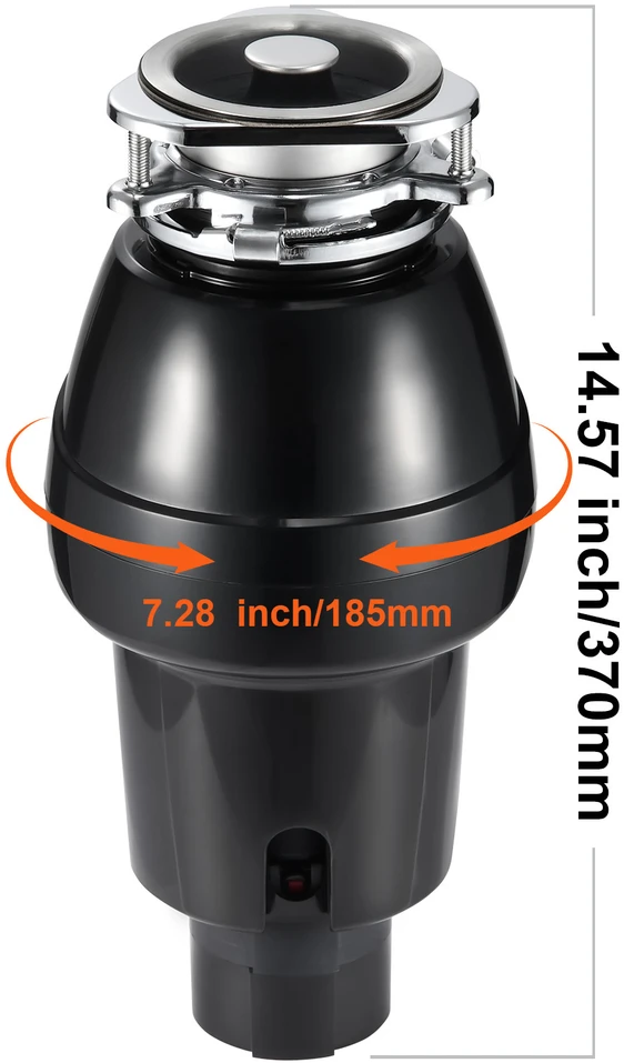 VEVOR Maisto atliekų smulkintuvas 3/4 AG