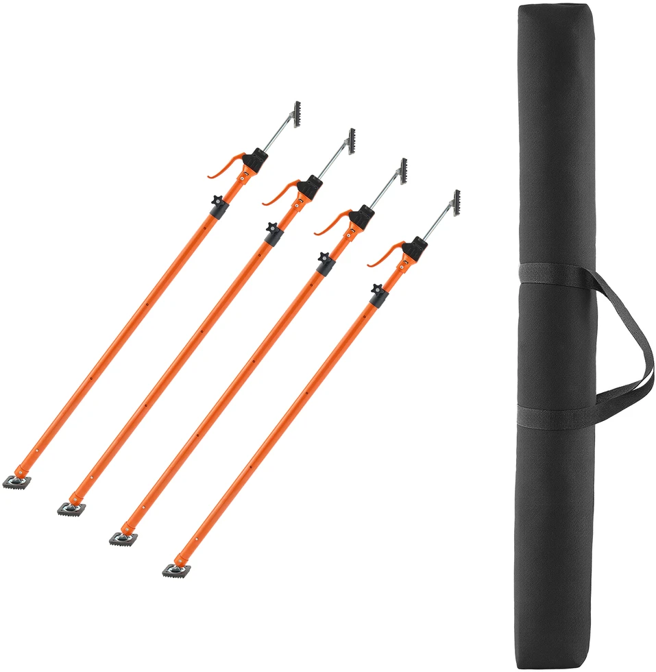 VEVOR Spintelės kėlimo atramos, 4 vnt, 125-291 cm