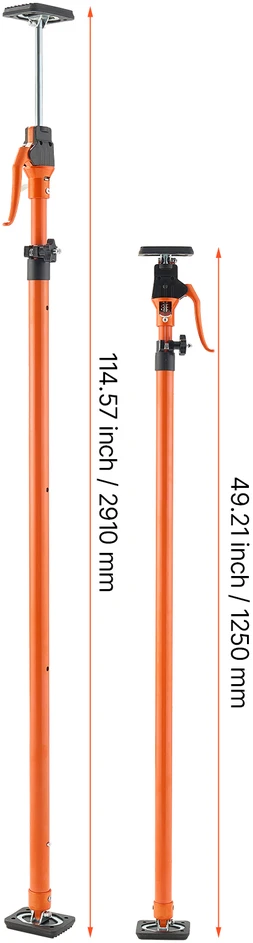 VEVOR Spintelės kėlimo atramos, 4 vnt, 125-291 cm