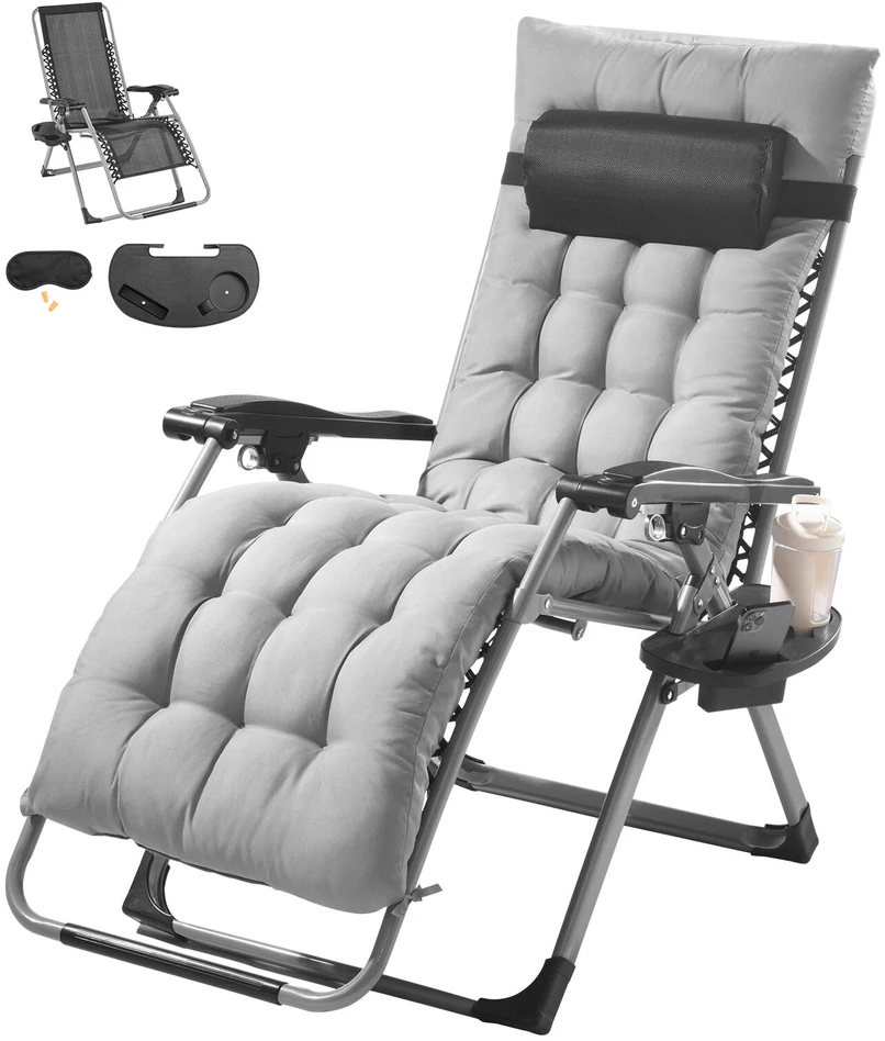 VEVOR 26" lauko ir vidaus gravitatinė kėdė