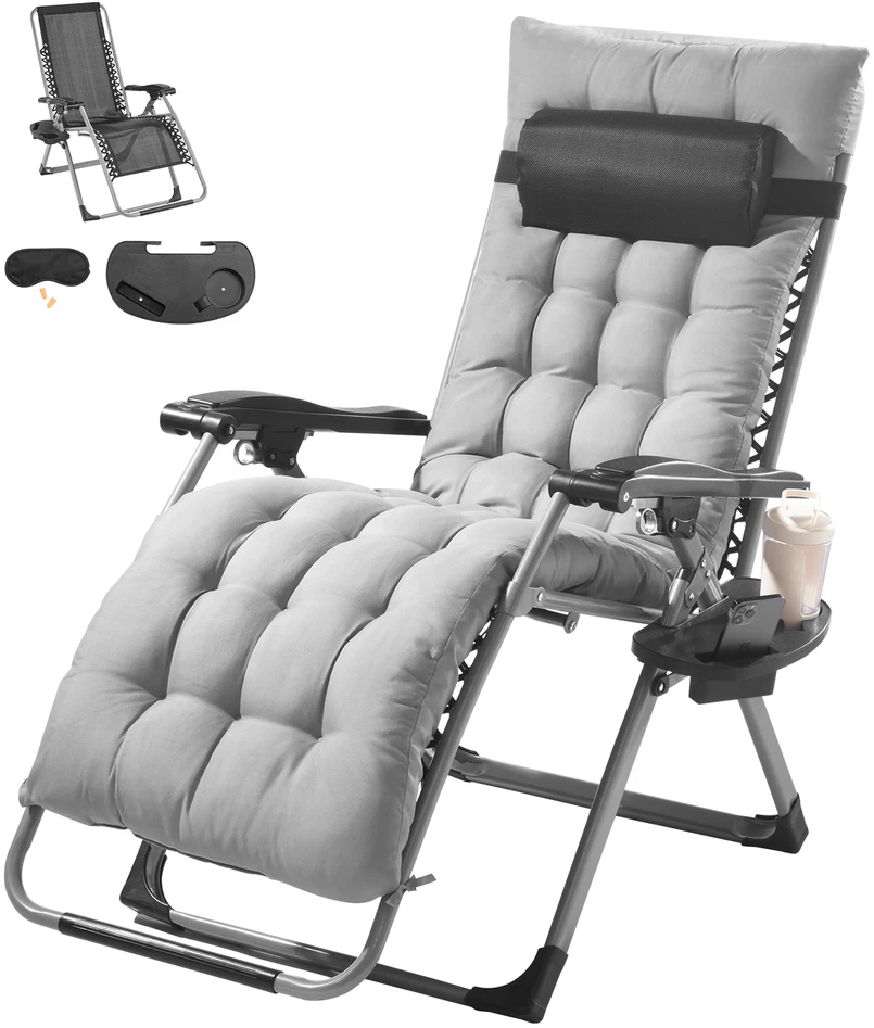 VEVOR 26" lauko ir vidaus gravitatinė kėdė