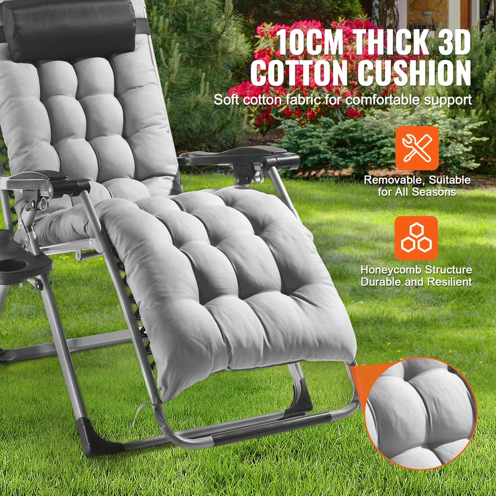 VEVOR 26" lauko ir vidaus gravitatinė kėdė