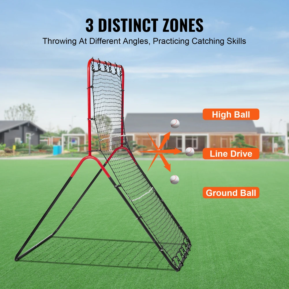 VEVOR Beisbolo ir softbolo atšokimo tinklas 91x137 cm