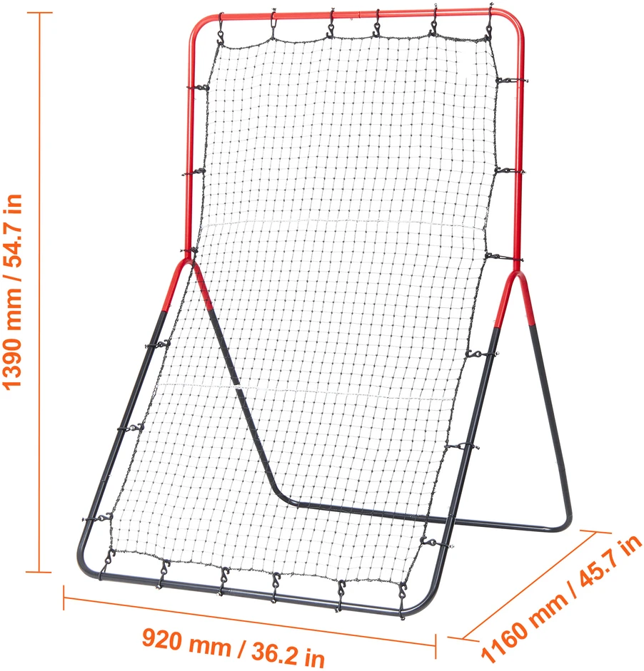 VEVOR Beisbolo ir softbolo atšokimo tinklas 91x137 cm