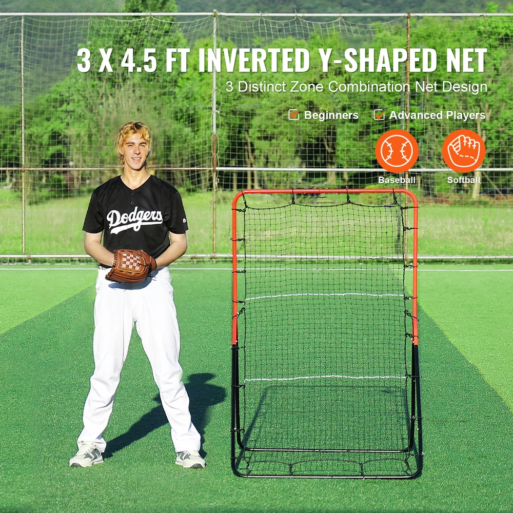 VEVOR Beisbolo ir softbolo atšokimo tinklas 91x137 cm