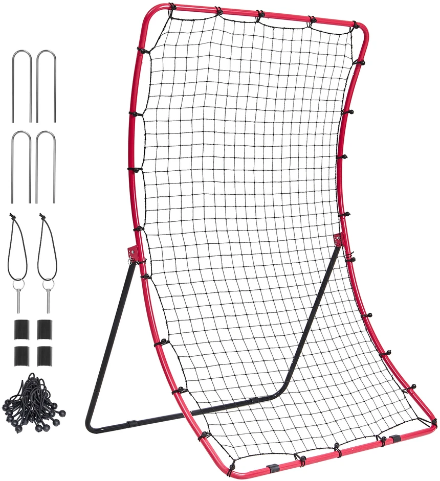 VEVOR beisbolo ir softbolo grįžtamasis tinklas 4x5.5 pėdos