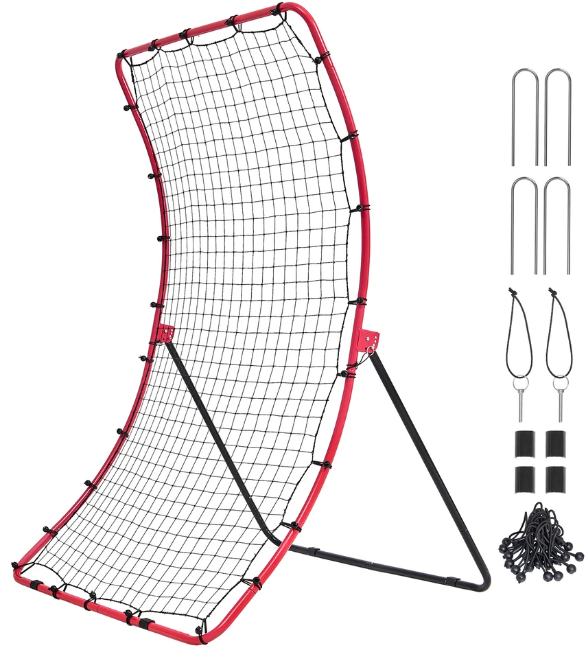 VEVOR beisbolo ir softbolo grįžtamasis tinklas 4x5.5 pėdos