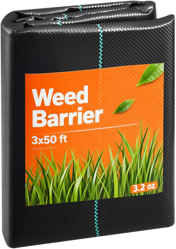 VEVOR Piktžolių kontrolinės juostos audinys 2 pakuotės