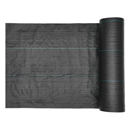 VEVOR Piktžolių barjeras 1.8x76.2m 141.7g juodas