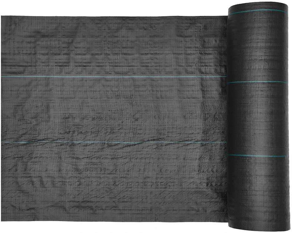 VEVOR Piktžolių barjeras 1.8x76.2m 141.7g juodas