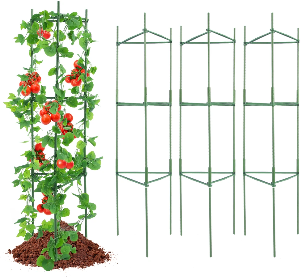 VEVOR Dalomos pomidorų atramos, 6 vnt., 48 cm