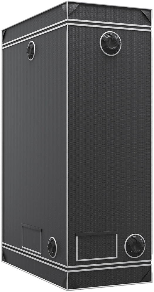 VEVOR Hidroponikos auginimo palapinė 120 x 60 x 180 cm su langeliu