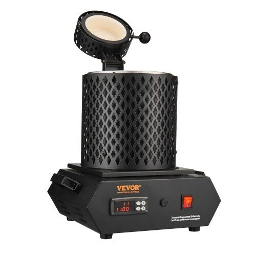 Elektrinė krosnelė VEVOR Auksinė lydymo krosnis 1350W 1150°C