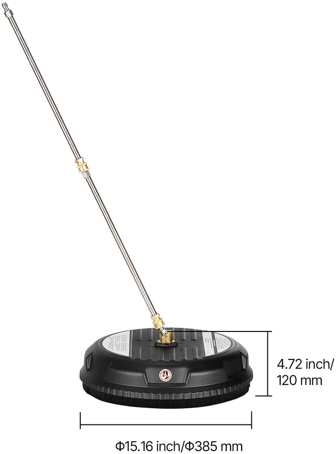 VEVOR 38 cm paviršiaus valiklis aukšto slėgio plovyklai