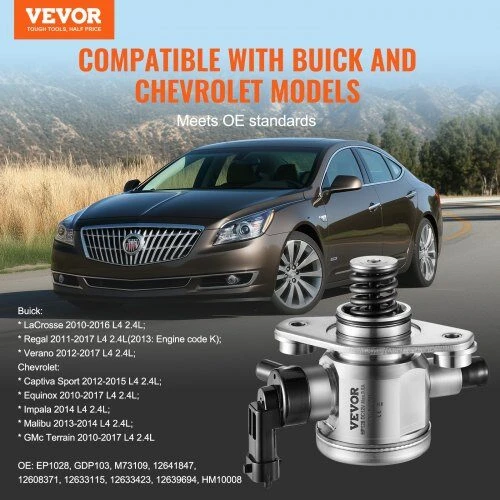 VEVOR Aukšto slėgio kuro siurblys Buick, Chevrolet, GMC