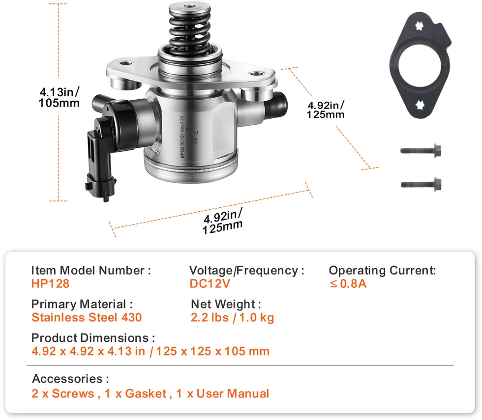 VEVOR Aukšto slėgio kuro siurblys Buick, Chevrolet, GMC