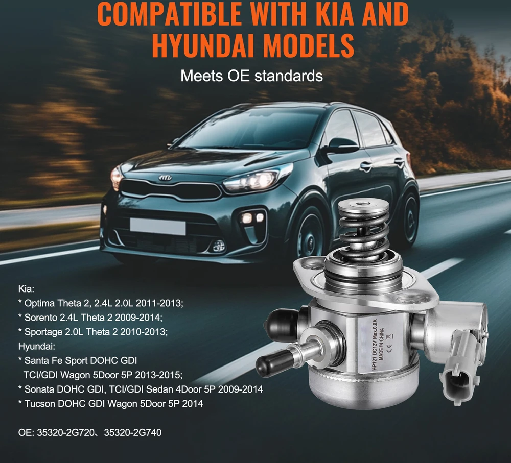 VEVOR Aukšto slėgio kuro siurblys Kia Hyundai