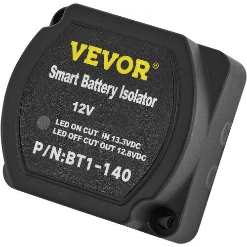 VEVOR Automatinis dvigubas akumuliatoriaus izoliatorius 140A