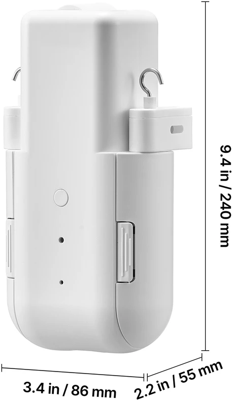 VEVOR Automatinis užuolaidų atidarytuvas, 2 vnt.