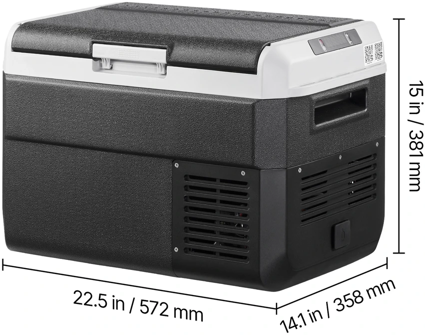 VEVOR 12 V automobilinis šaldytuvas, 25 L