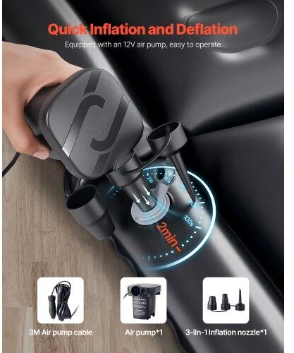 VEVOR Pripučiamas čiužinys automobiliui